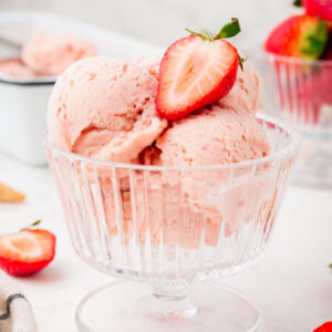 STRAWBERRY ICE CREAM