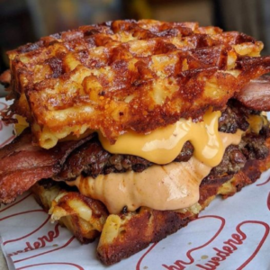 WAFFLE BURGER