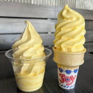 PINEAPPLE SOFT SERVED ICE CREAM